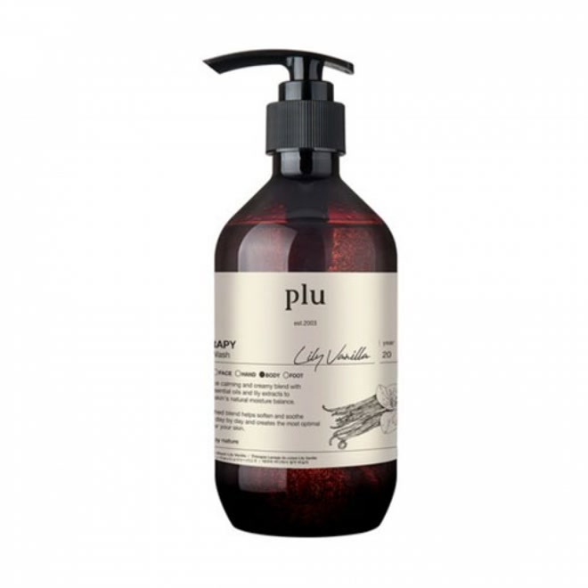 plu Therapy Body Wash Lily Vanilla